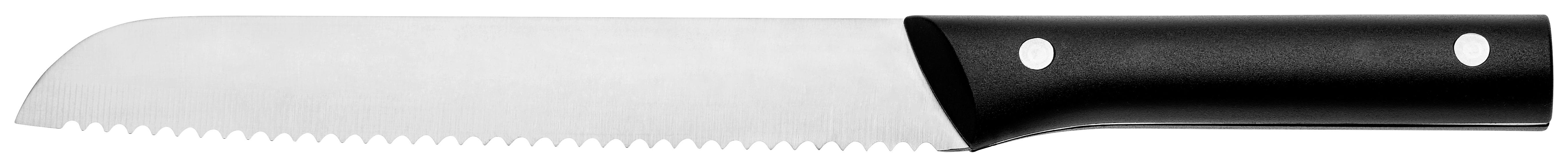 Küchenmesser Schälmesser Wellenschliff Set 6-teilig Weiß Edelstahl Kunststoff